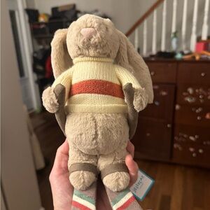 Jellycat Bashful Bunny in Ski Outfit